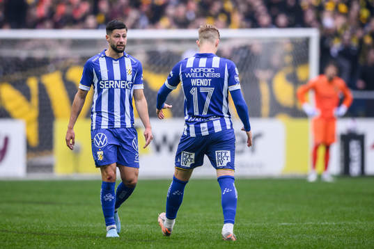IFK Göteborgs Kevin Yakob och Oscar Wendt