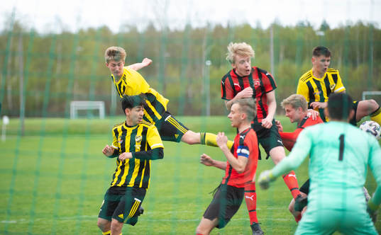 i matchen för U19 (U17) mellan IFK Hässleholm och Eslövs