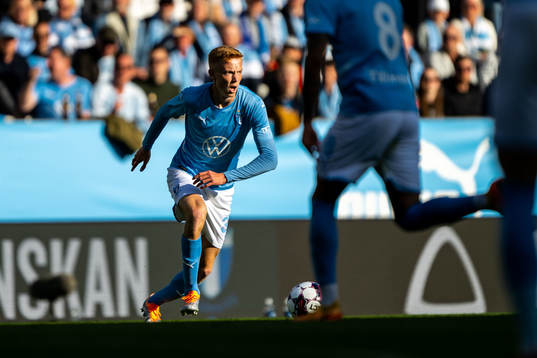 Malmö FFs Hugo Larsson