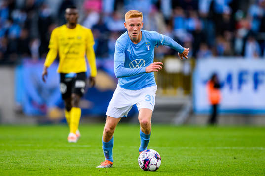Malmö FFs Hugo Larsson