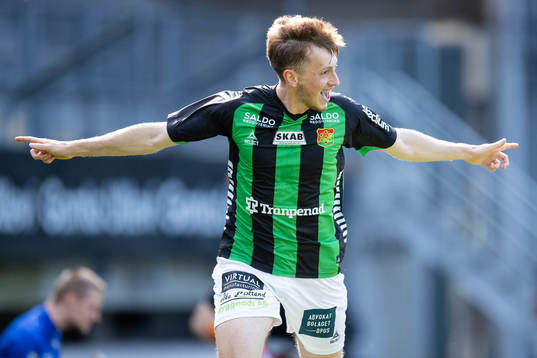 GAIS Ben Morris jublar