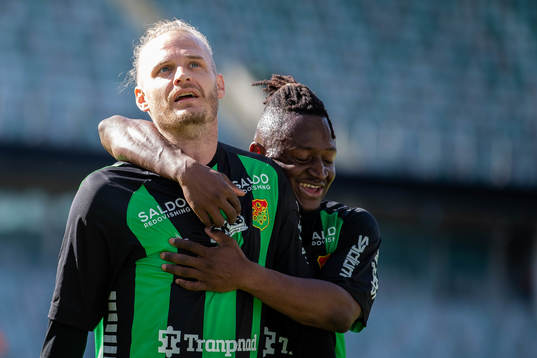 GAIS Jonas Lindberg jublar