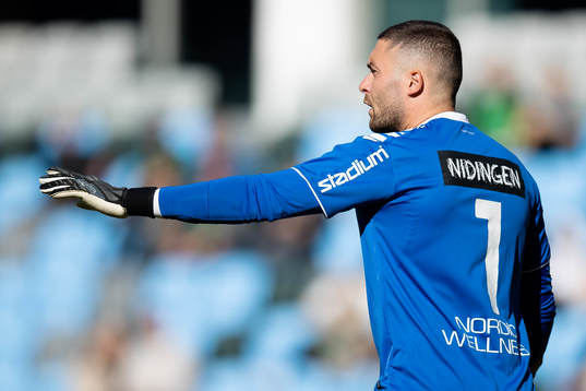 GAIS målvakt Mergim Krasniqi