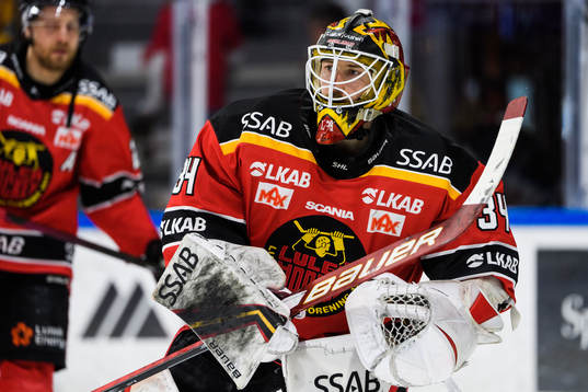 Luleås målvakt Joel Lassinantti