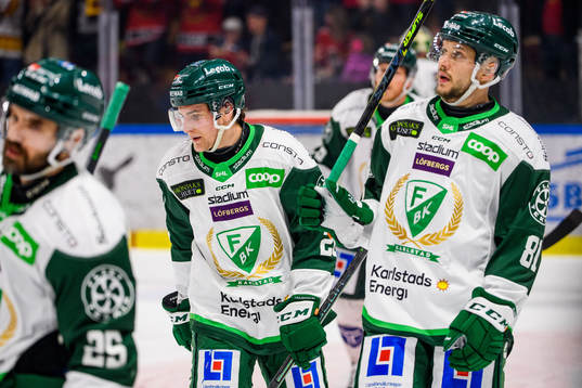 Färjestads Joel Nyström deppar