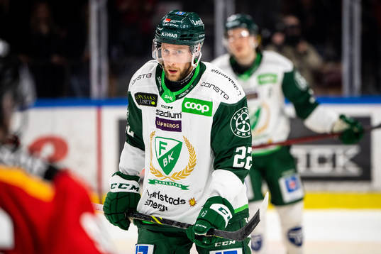 Färjestads Per Åslund deppar