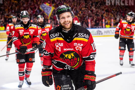 Luleås Einar Emanuelsson jublar