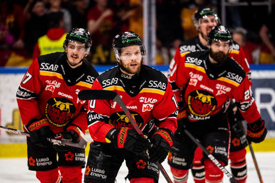 Luleås Einar Emanuelsson jublar