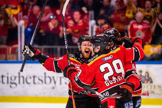 Luleås Brendan Shinnimin, Erik Gustafsson och Sami