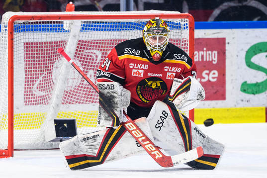 Luleås målvakt Joel Lassinantti