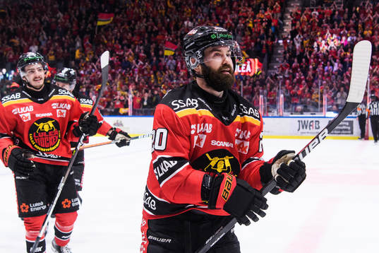 Luleås Jack Connolly jublar