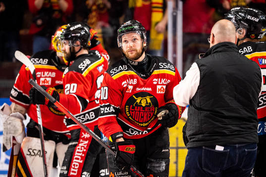 Luleås Einar Emanuelsson jublar