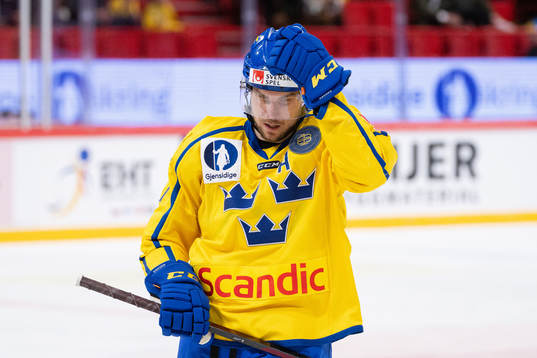 Henrik Tömmernes of Sweden looks dejected