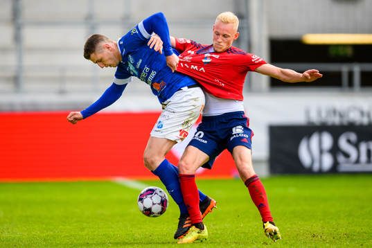 Norrbys Fredrik Lundgren och Östers Adam Bergmark Wiberg