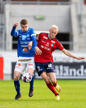 Norrbys Fredrik Lundgren och Östers Adam Bergmark Wiberg