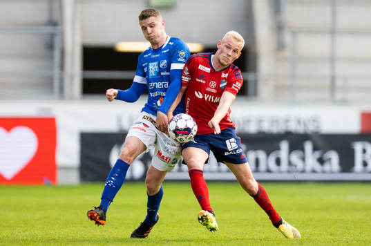 Norrbys Fredrik Lundgren och Östers Adam Bergmark Wiberg