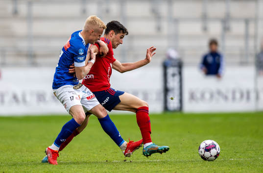 Norrbys Viktor Bergh och Östers Ahmed Bonnah