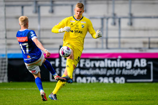 Norrbys Viktor Bergh och Östers Jörgen Nielsen