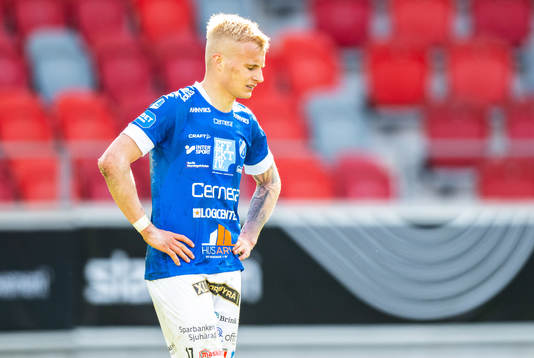Norrbys Viktor Bergh deppar