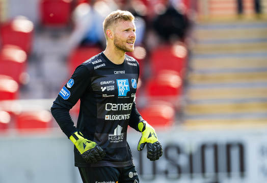 Norrbys målvakt Anton Cajtoft