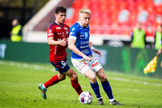 Östers Ahmed Bonnah och Norrbys Johan Brannefalk