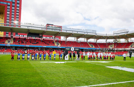 Skylt med Unibets logga