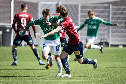 Brages Johan Arvidsson och Örgrytes Anton Lans