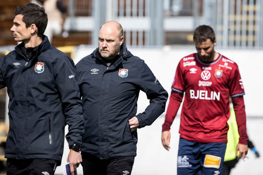 Örgrytes tränare Dane Ivarsson deppar