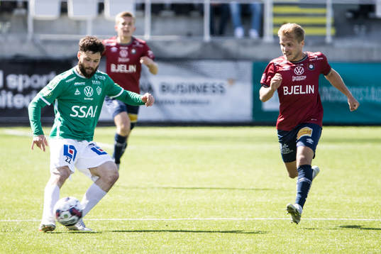 Brages Jonathan Syberg Tamimi och Örgrytes Isak Dahlqvist