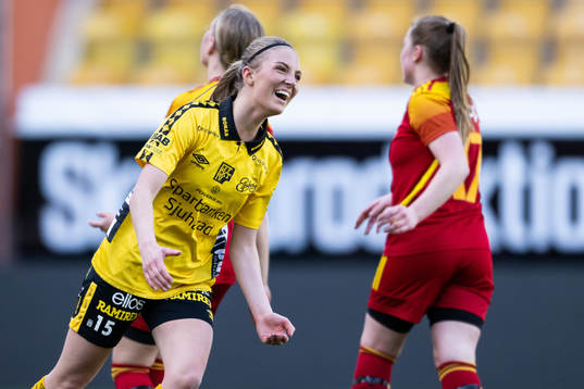 Elfsborgs Saga Andersson jublar
