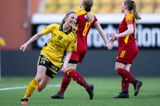 Elfsborgs Saga Andersson jublar