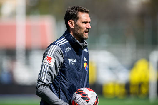 Djurgårdens målvaktstränare Andreas Isaksson