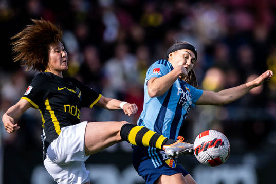 s Honoka Hayashi och Djurgårdens Lova Lundin