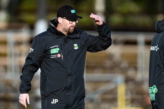Varbergs tränare Joakim Persson