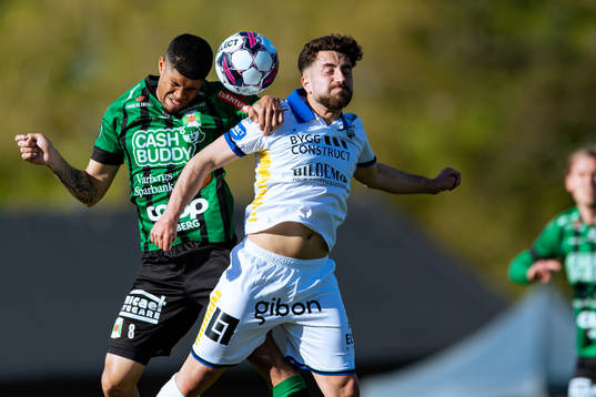 Varbergs Luke Le Roux och Sirius Moustafa Zeidan