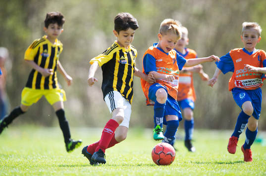 i matchen för pojkar födda 2014 (U8) mellan IFK