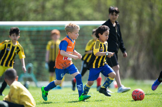 i matchen för pojkar födda 2014 (U8) mellan IFK