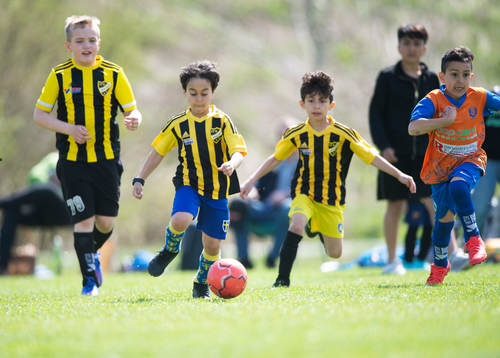 i matchen för pojkar födda 2014 (U8) mellan IFK
