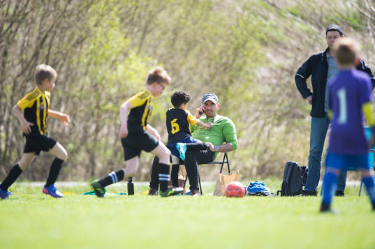 i matchen för pojkar födda 2014 (U8) mellan IFK