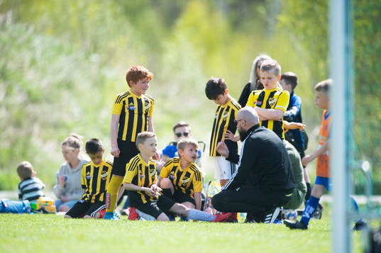 i matchen för pojkar födda 2014 (U8) mellan IFK