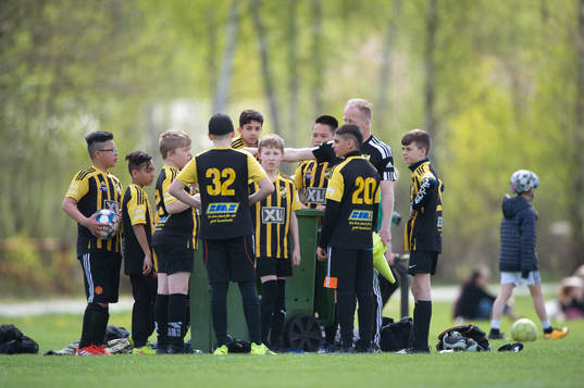 i matchen för pojkar födda 2014 (U8) mellan IFK