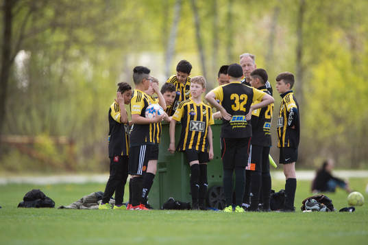 i matchen för pojkar födda 2014 (U8) mellan IFK
