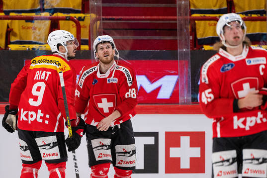 Damien Riat and Christoph Bertschy of Switzerland look