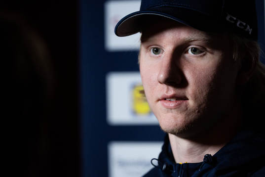 Rasmus Dahlin of Sweden