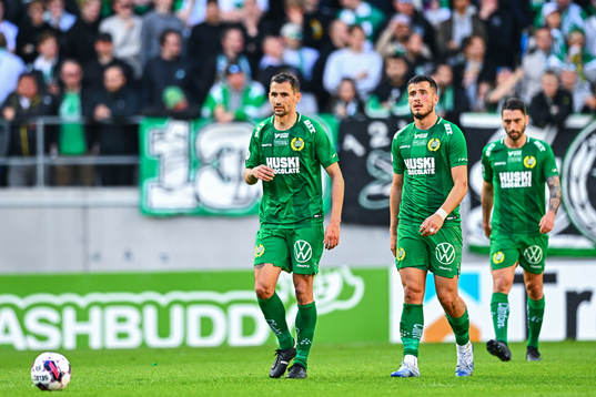 Hammarbys spelare deppar