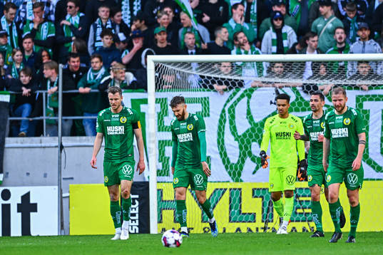 Hammarbys spelare deppar