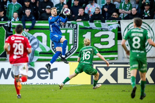 Kalmars målvakt Ricardo Friedrich
