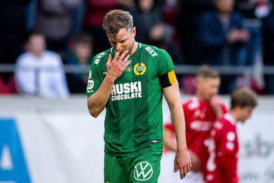 Hammarbys Richard Magyar deppar
