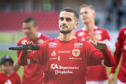 Kalmars Noah Shamoun jublar
