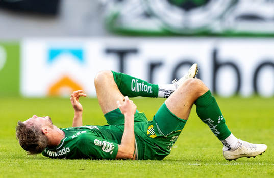 Hammarbys Richard Magyar deppar